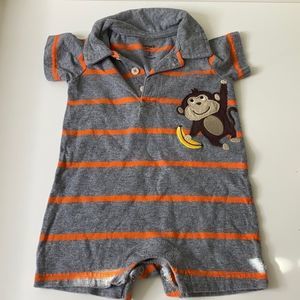 🌵 Bundle to save 3/$10 - 3 Month Monkey Outfit!